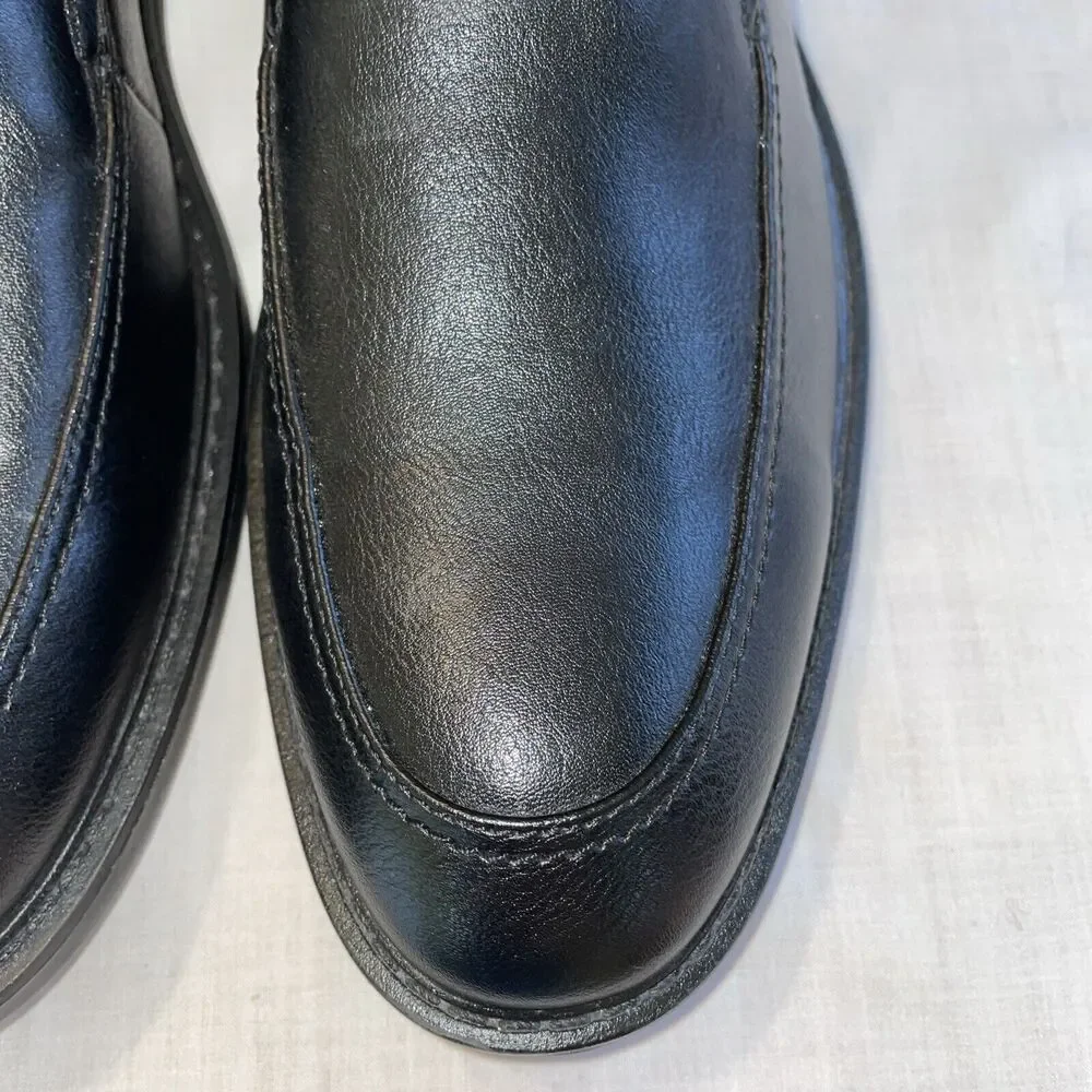 Goodfellow Dress Shoes Men’s Size 8 Medium Black Synthetic Slip On Comfort